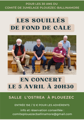 30 ans d'amitié entre Plouézec et Ballinamore  , cela se fête en musique ...