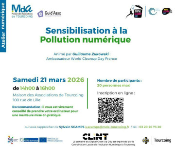 📢Atelier Sensibilisation à la Pollution numérique