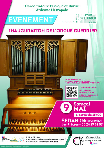 Ateliers découverte de l'orgue Guerrier