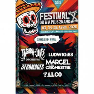 FESTIVAL ON N'A PLUS 20 ANS X - BILLET 1 JOUR SAMEDI