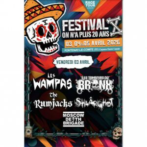 FESTIVAL ON N'A PLUS 20 ANS X - BILLET 1 JOUR VENDREDI