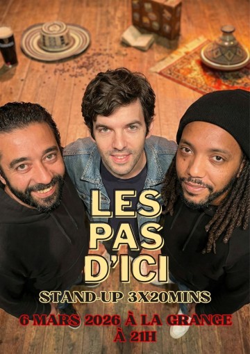 Les Pas d'Ici : Hamza, Santiago, Donal