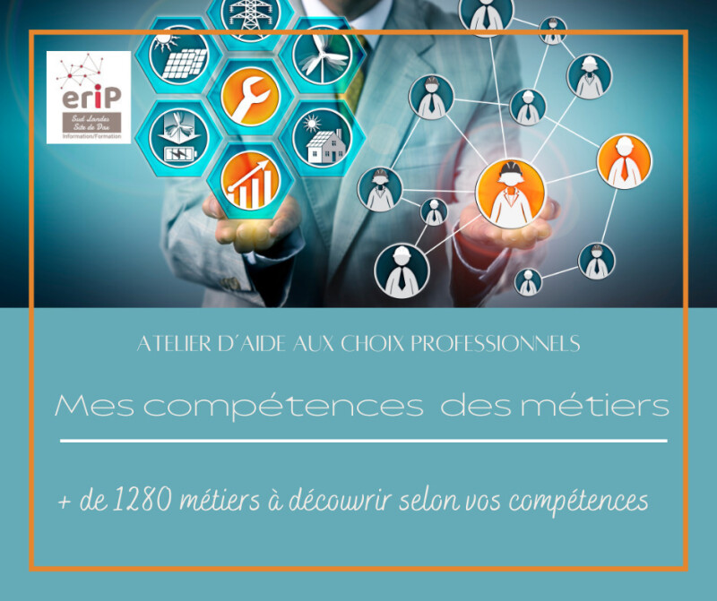 Mes compétences, des métiers