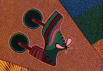 Visite guidée de l'exposition temporaire "Africa Pop"