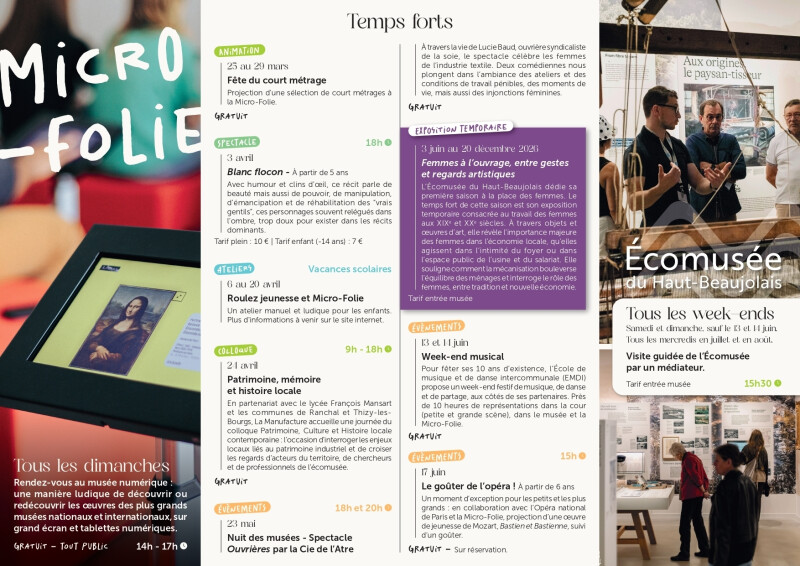 Spectacle Ouvrières par la Cie de l’Atre