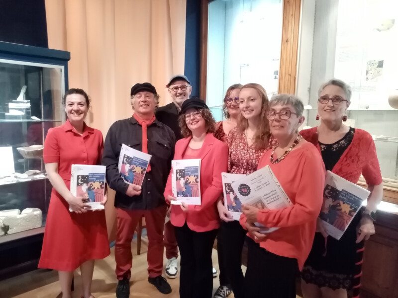 Visite théâtrale dans les salles d'exposition