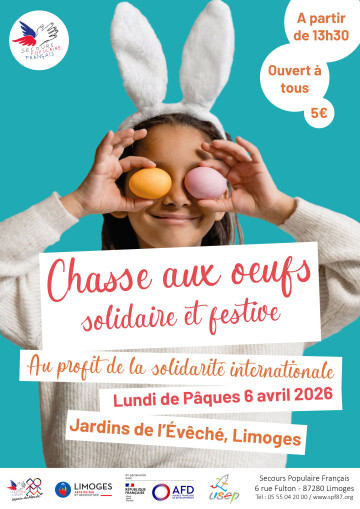 Chasse aux oeufs solidaire