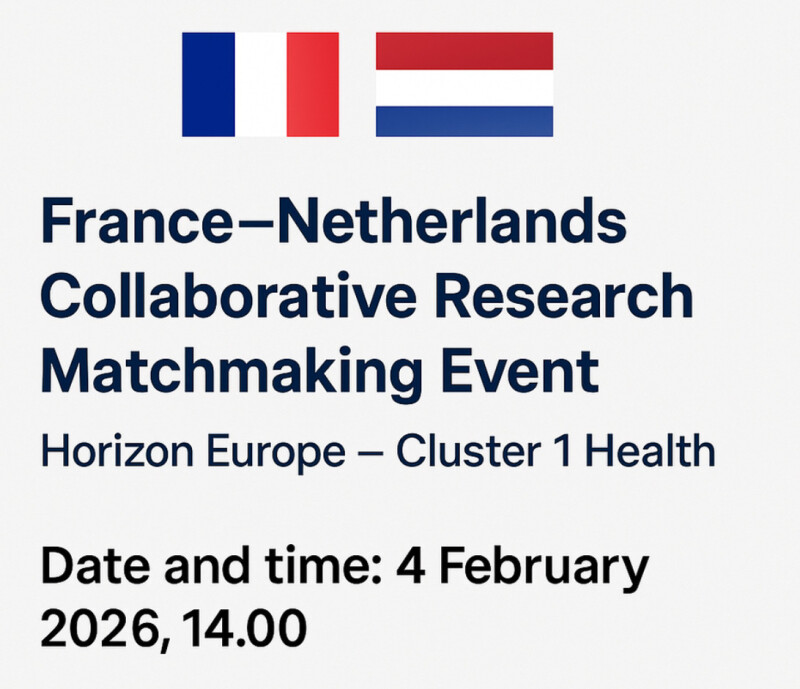 France Pays Bas : Mise en relation pour la recherche collaborative