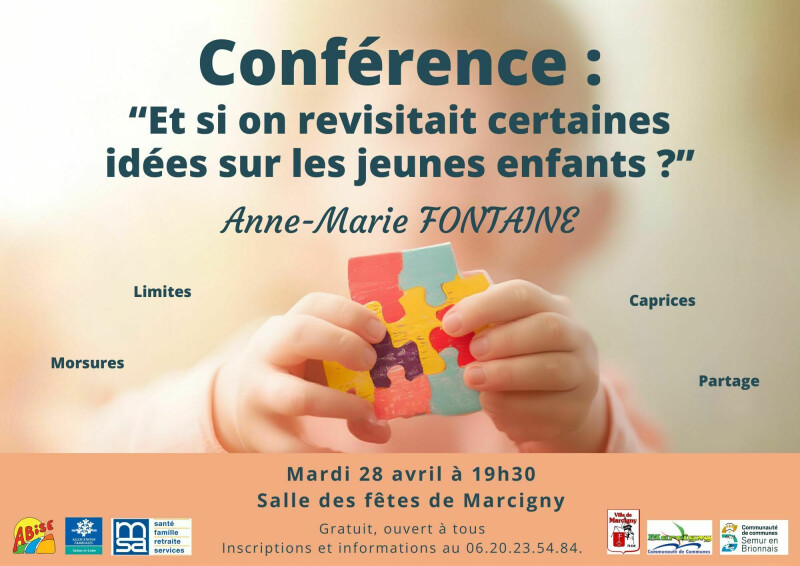 Conférence "Et si on revisitait certaines idées sur les jeunes enfants ?"