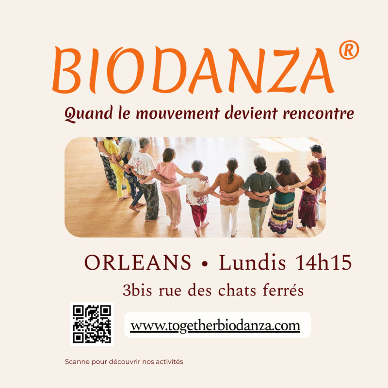 BIODANZA® les lundis après-midis à ORLEANS