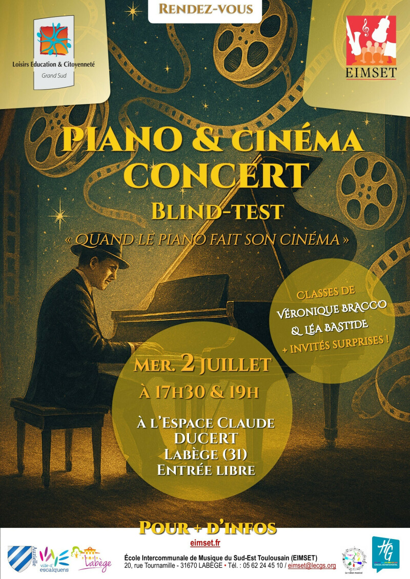 "Quand le piano fait son cinéma"