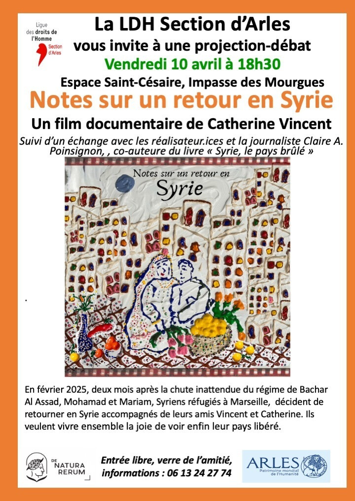 "Notes sur un retour en Syrie"