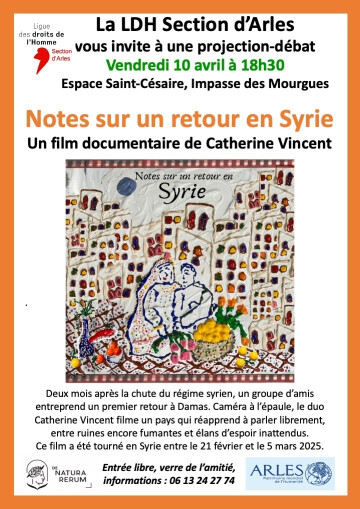 "Notes sur un retour en Syrie"