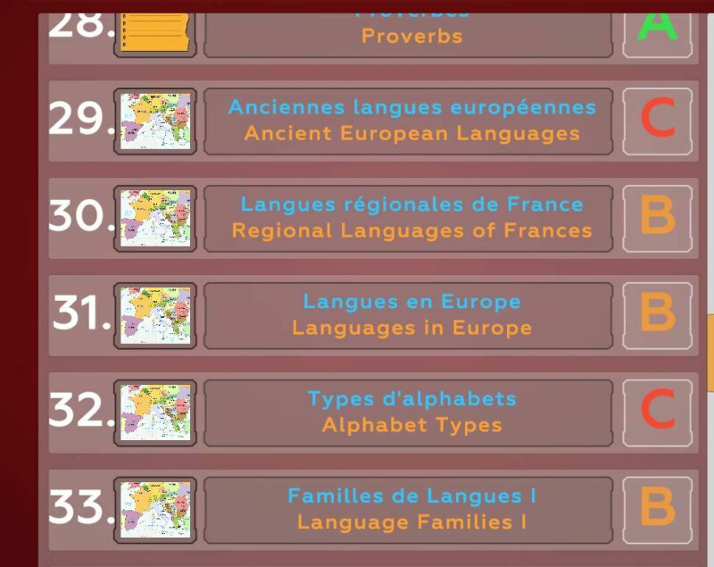 Les jeux du Musée des langues