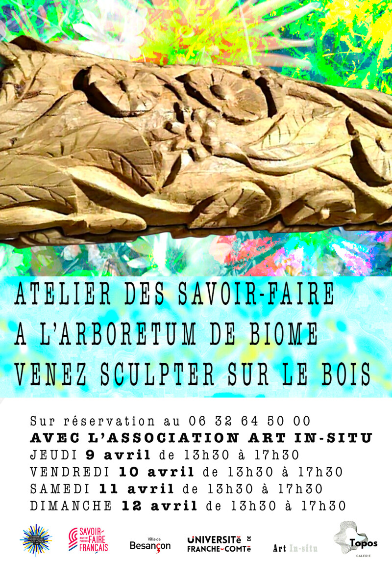 Atelier des "savoir-faire" 2026 à l'arboretum de Biome