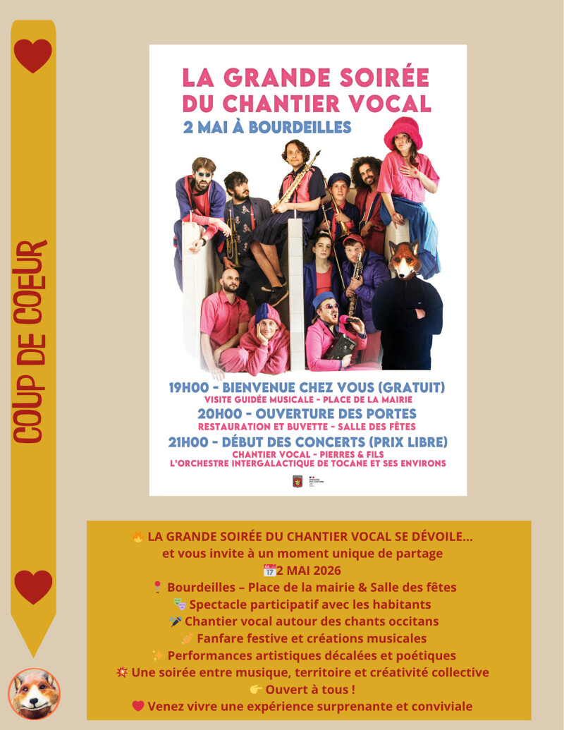 grande soirée du chantier vocal