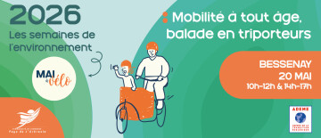 Mobilité à tout âge, balade en triporteurs
