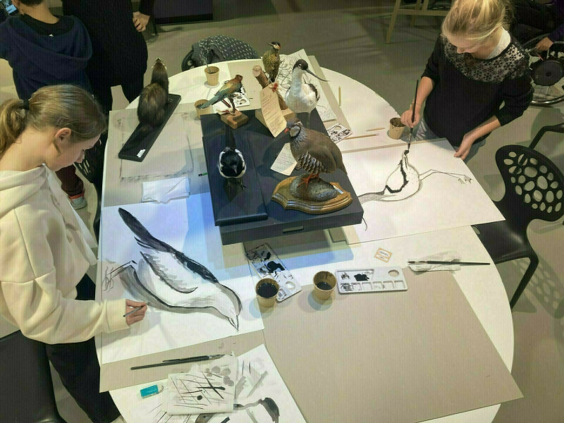 Atelier de dessin naturaliste à Seilh