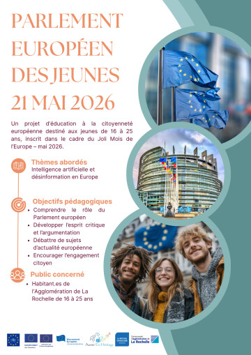 Parlement européen des jeunes - La Rochelle Agglomération