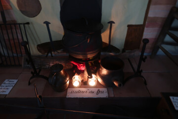 Visite à la lueur des bougies