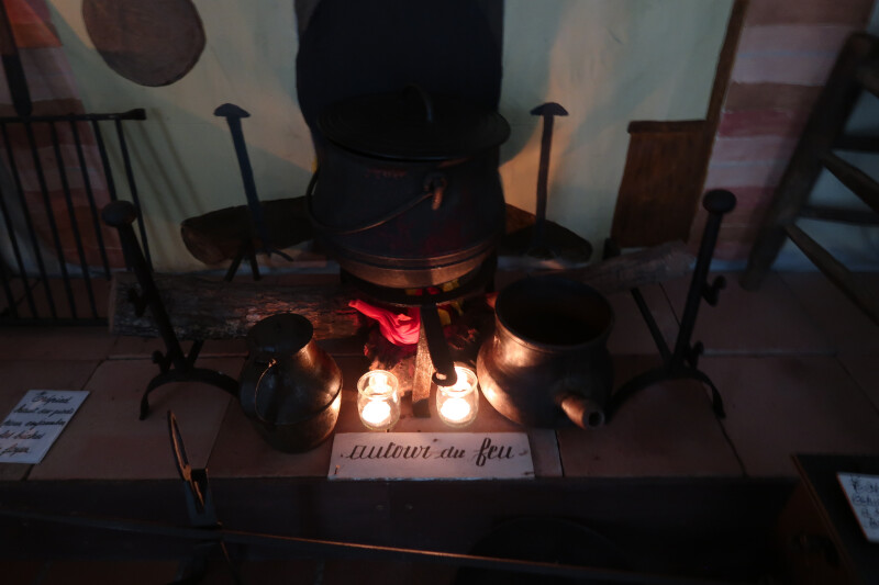 Visite à la lueur des bougies