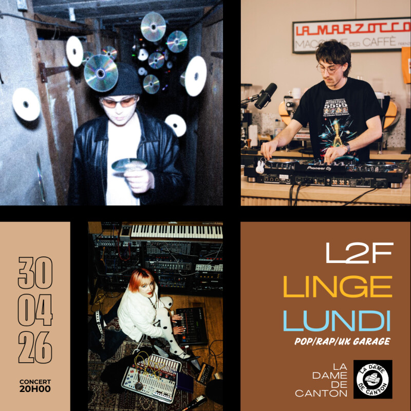 LA2F x LINGE x LUNDI