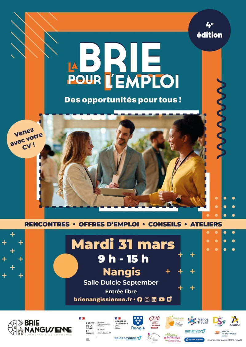 La Brie pour l'emploi: des opportunités pour tous!