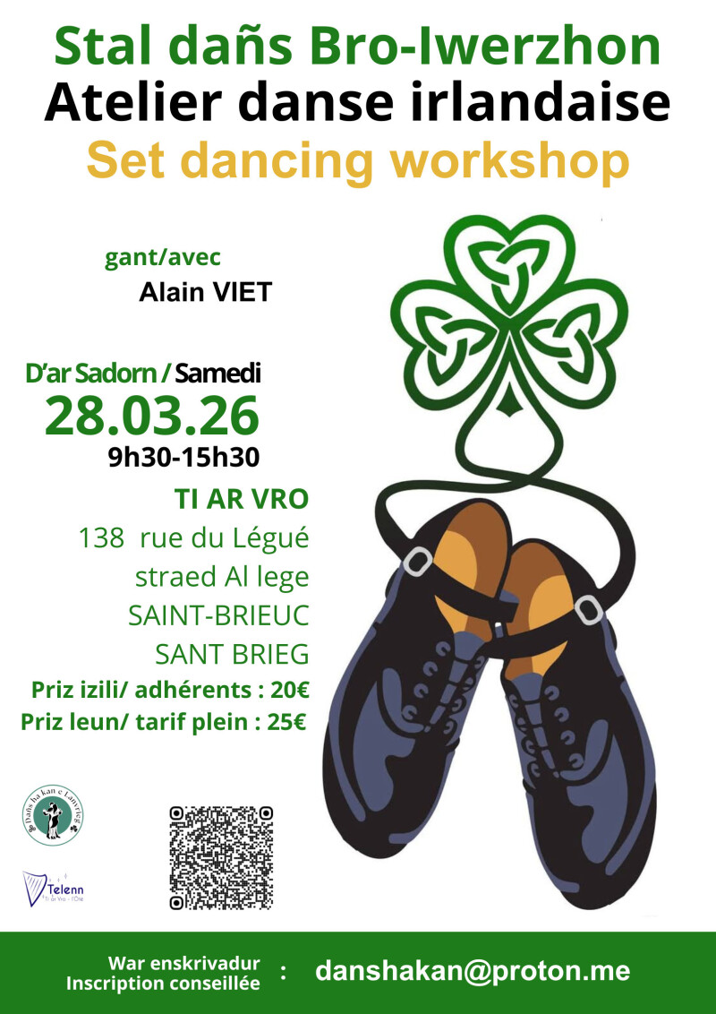 Atelier de danse irlandaise