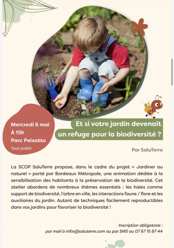 Et si votre jardin devenait un refuge pour la biodiversité ?