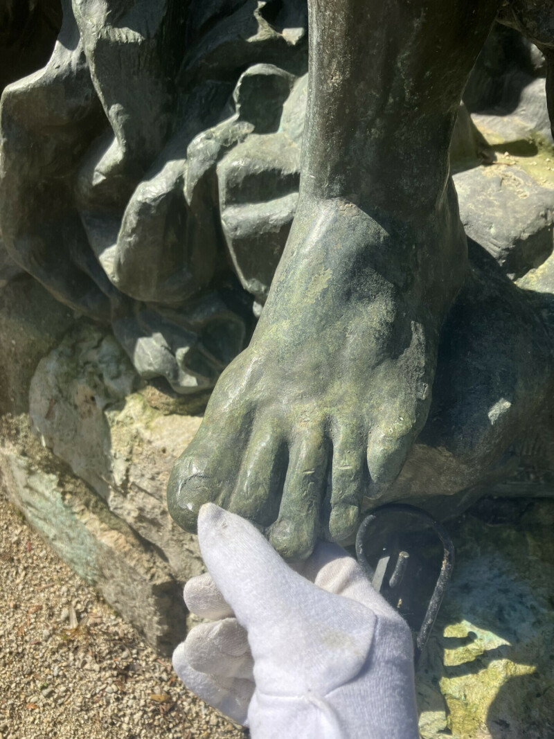 Visite commentée adaptée au handicap visuel