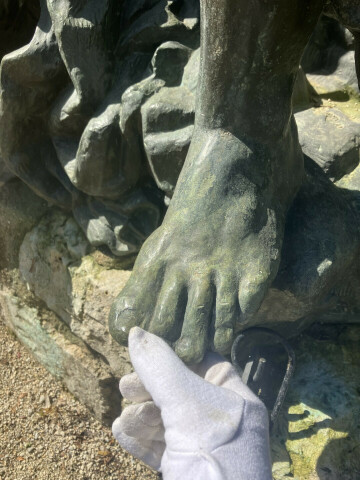 Visite commentée adaptée au handicap visuel