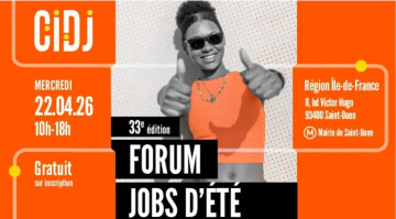 Forum Jobs d'été du CIDJ au siège de la Région Île-de-France