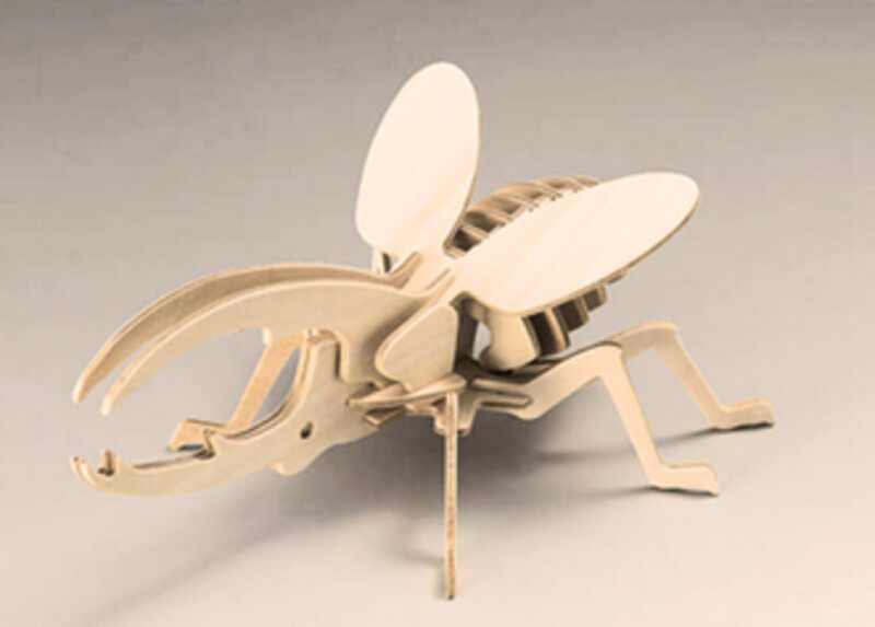 Atelier jeunesse - Initiation laser puzzle 3D - Drôles d'insectes