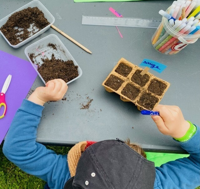 Atelier jardiniers en herbe