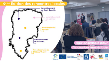 4ème Rencontre locale des acteurs de l’inclusion numérique dans l’Aisne (Arrondissement de Laon)