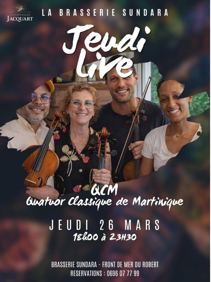 [Concert live] QCM MUSIQUE CLASSIQUE À LA BRASSERIE SUNDARA