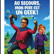 Au Secours mon Père est un Geek - Théâtre Laurette, Avignon