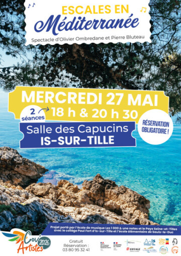 Concert "Escales en Méditerranée " Festival Cov'Artistes