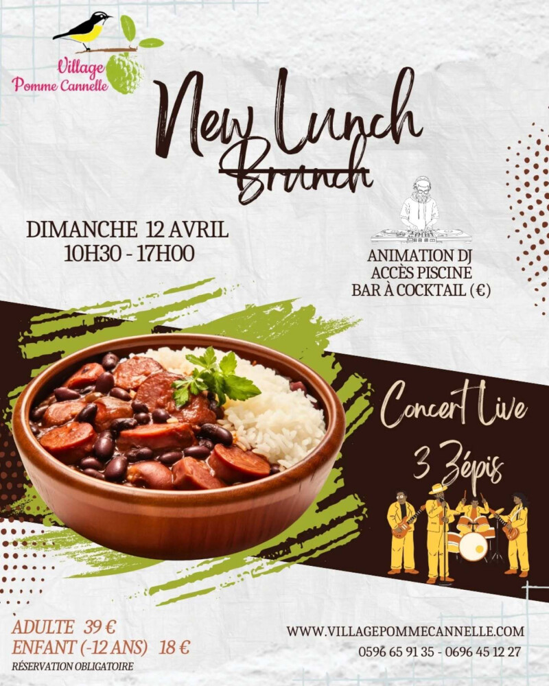 NEW LUNCH AU VILLAGE POMME CANNELLE