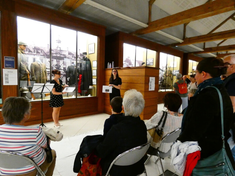 Visite par les étudiants du parcours tourisme de l'ESTHUA - Université d'Angers