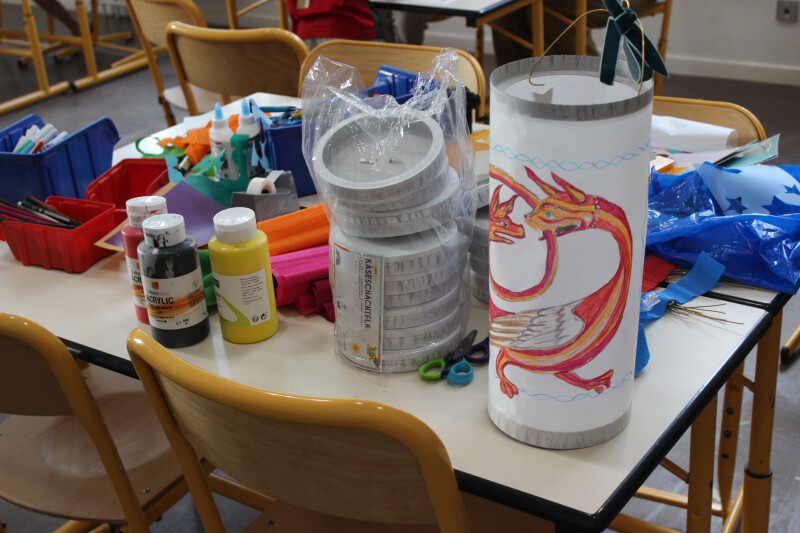 Atelier de fabrication de lanternes