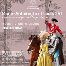 Billet Royal  - Marie-Antoinette et Louis XVI à Fontainebleau