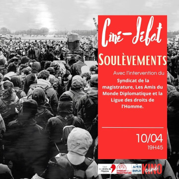 Ciné-débat — SOULÈVEMENTS (Thomas Lacoste)