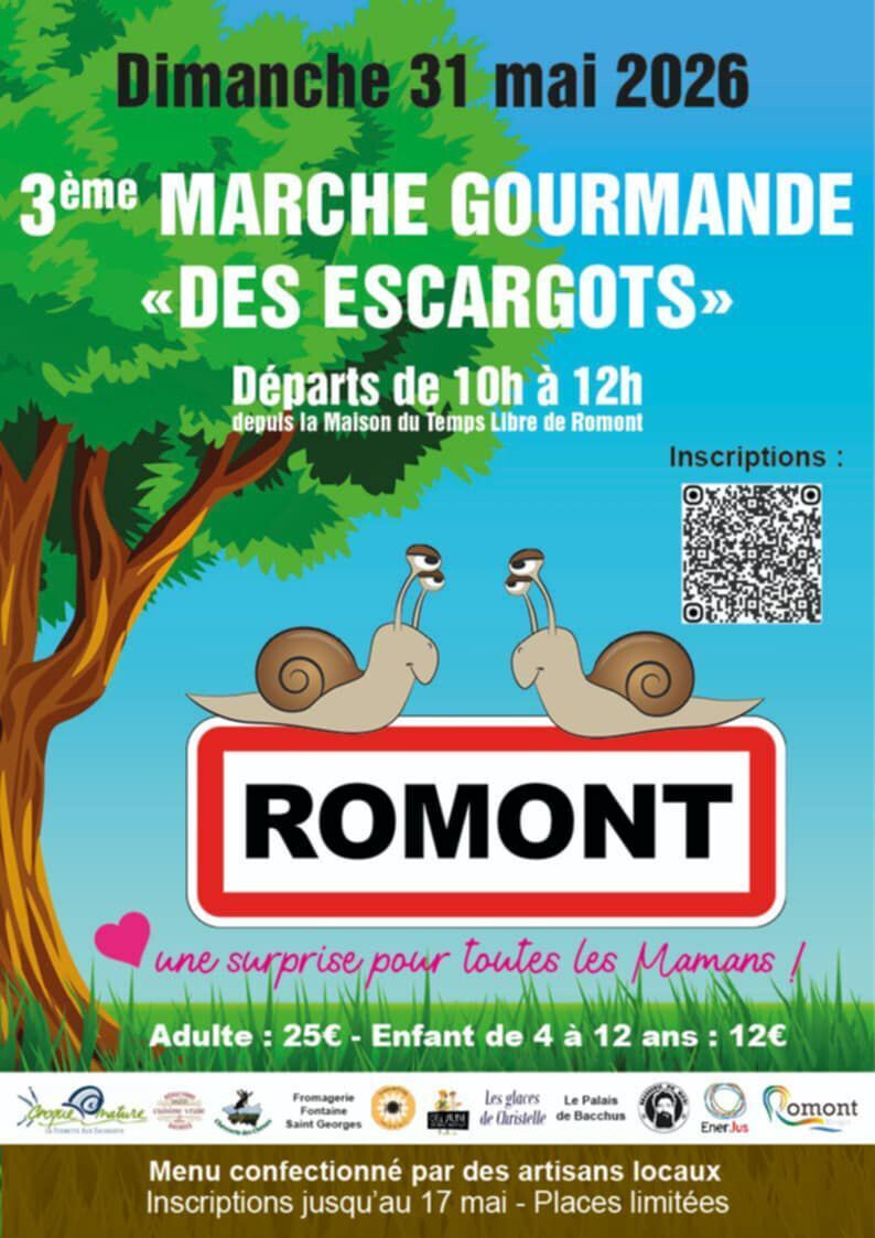 Marche gourmande des escargots