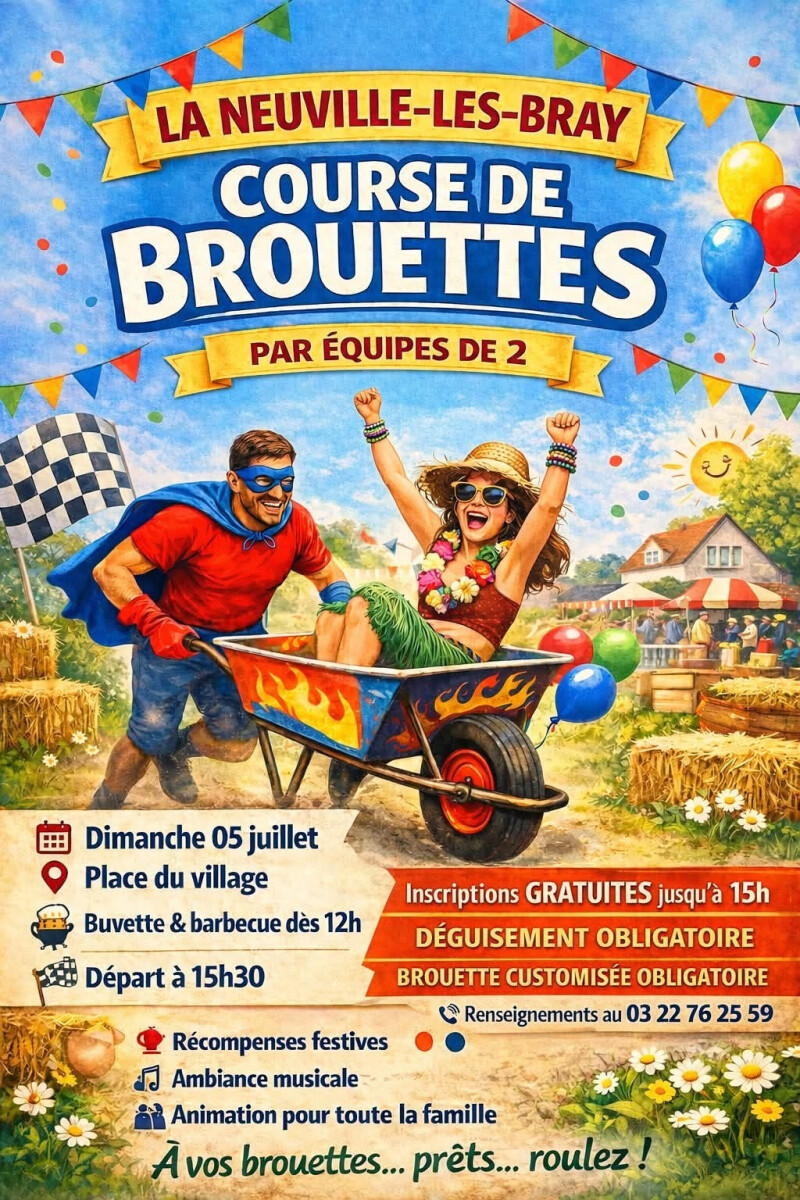 Course de brouettes