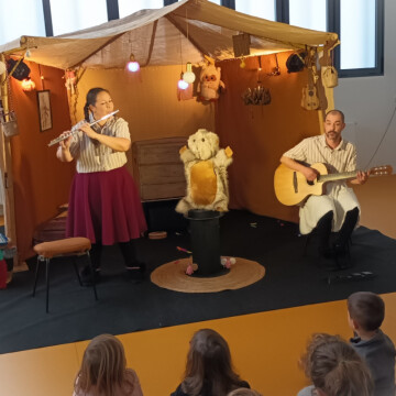 Spectacle au jardin - Frissonette & Grelotin