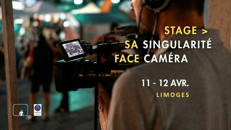 Stage « Sa singularité face caméra » 11 et 12 avril.