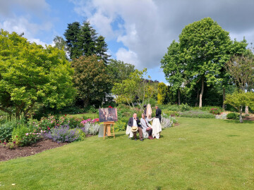Spectacle : interventions théâtrales "dialogue entre Claude Monet et Jacques-Émile Blanche"