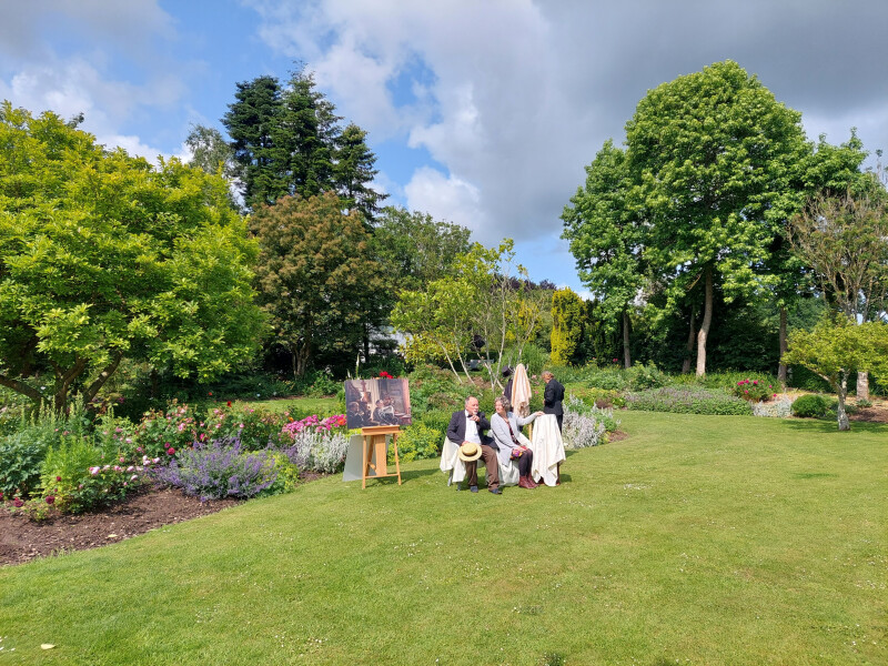 Spectacle : interventions théâtrales "dialogue entre Claude Monet et Jacques-Émile Blanche"