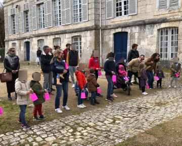 Chasse aux oeufs au Château de Meslay